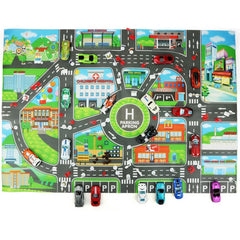 Children's Play Mat "Streets in the City"