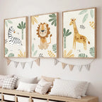 Decorative Picture "Jungle Animals"