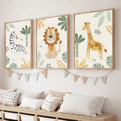 Decorative Picture "Jungle Animals"