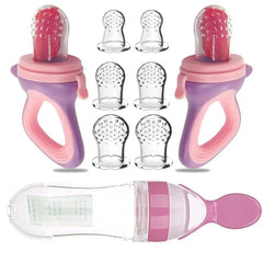 Set of 11 pcs silicone weaning accessories