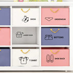 Decorative Stickers for Drawers and Containers - Clothing