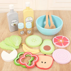 Wooden Pretend Play Food