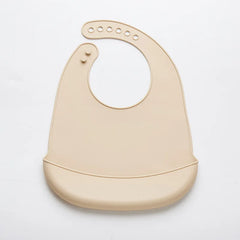 Baby Silicone Bib for Babies with Pocket