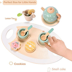 Tea Set with Cookies