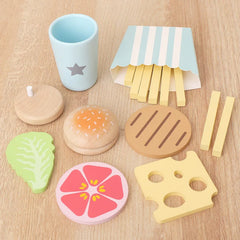 Wooden Pretend Play Food