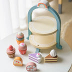Wooden Toy Afternoon Tea Sweets