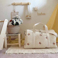 Diaper Bag with Shoulder Strap and Pockets