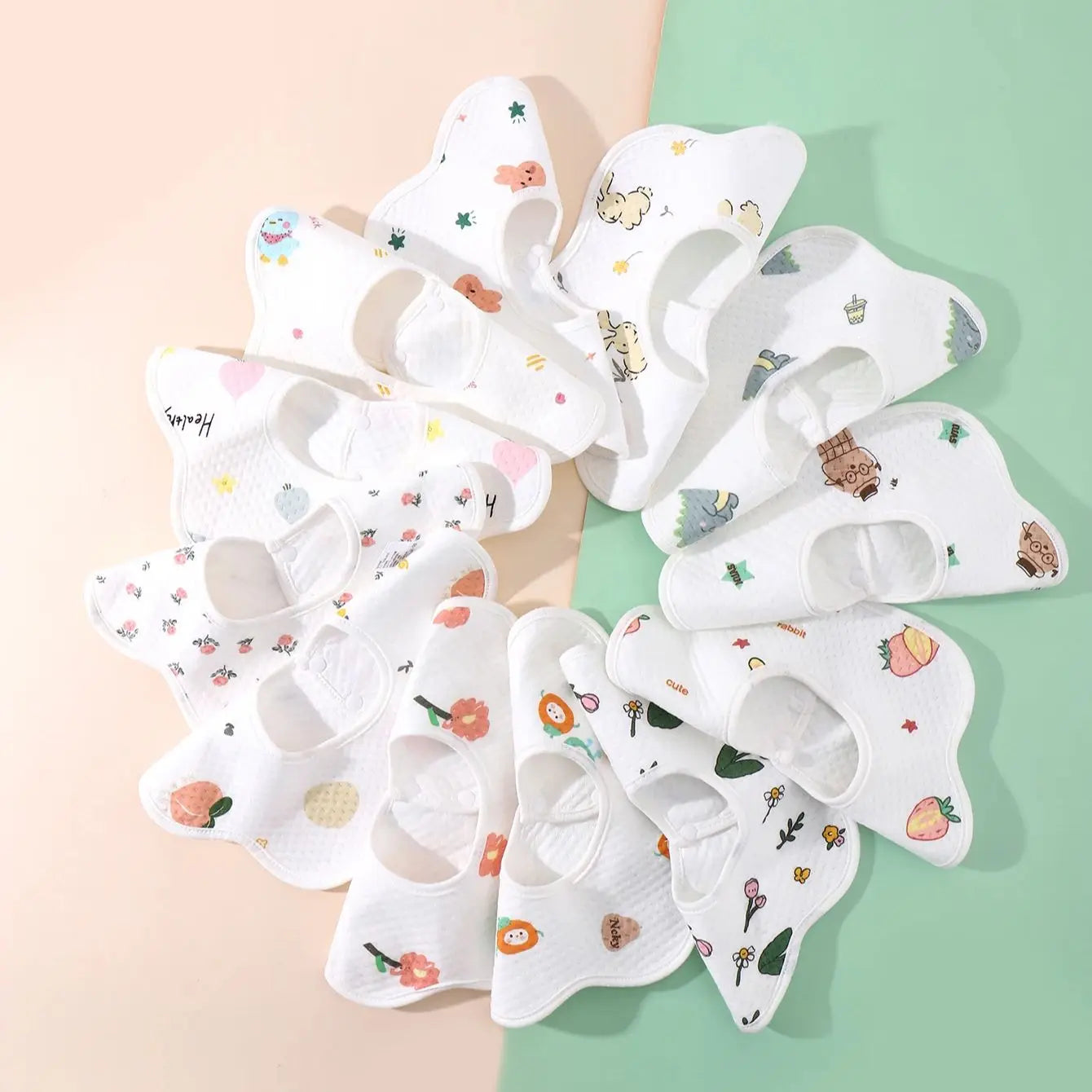 Cotton Waterproof Bib for newborns