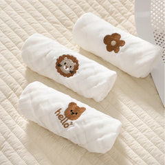 6 Layer Cotton Embroidered Baby Burp Cloth