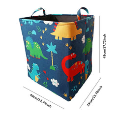 Toy Storage Box with Dinosaurs