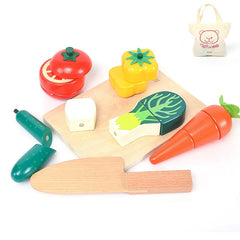 Wooden Pretend Play Food