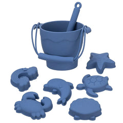 8 pcs set beach toys in food grade silicone