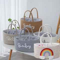 Cotton Rope Diaper Bag