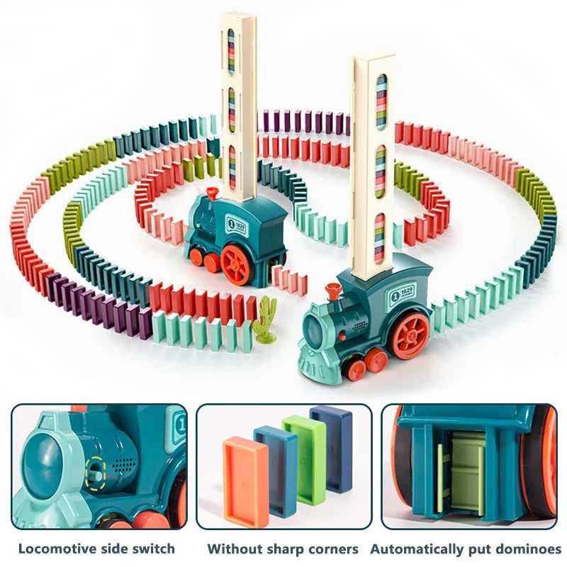 Toy Train "Domino Row"