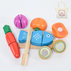 Wooden Pretend Play Food