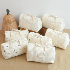 Diaper Bag with Shoulder Strap and Pockets