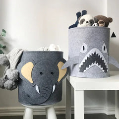 Storage Bin with Animals