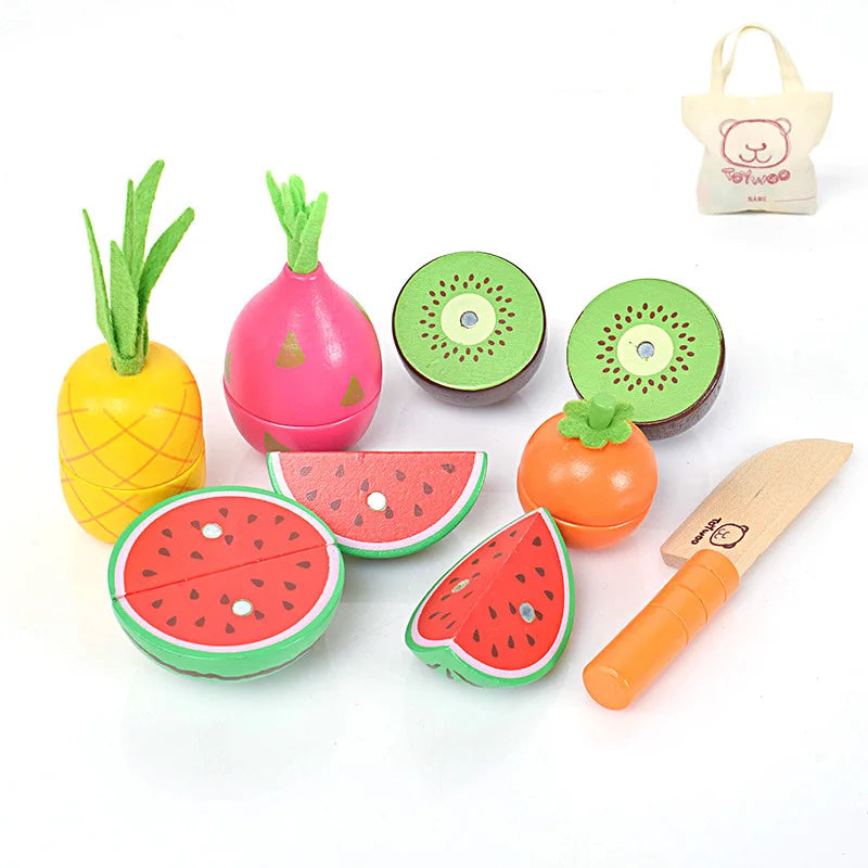 Wooden Pretend Play Food