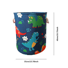 Toy Storage Box with Dinosaurs