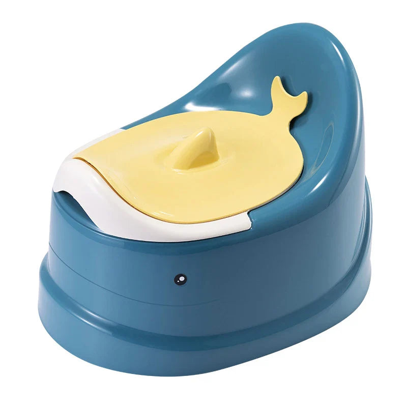 Non-slip Whale Potty with Lid