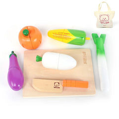 Wooden Pretend Play Food