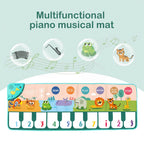 Musical piano mat for children
