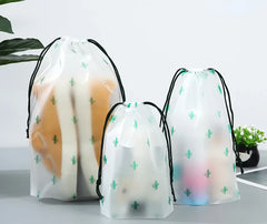 Transparent Organizer Bag Cartoon