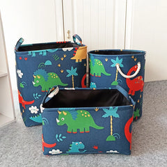 Toy Storage Box with Dinosaurs
