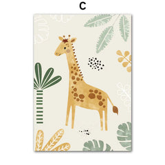 Decorative Picture "Jungle Animals"