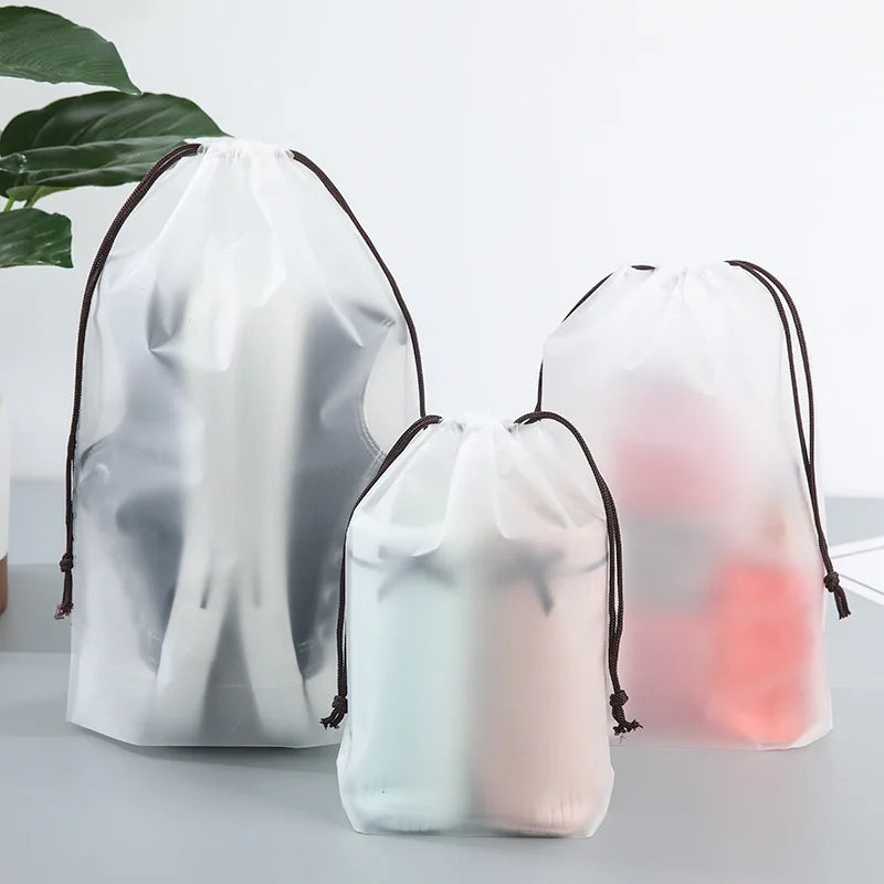 Transparent Organizer Bag Cartoon