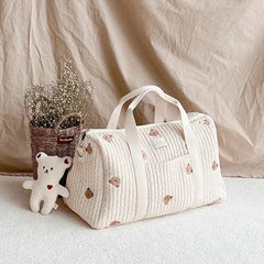 Diaper Bag with Shoulder Strap and Pockets