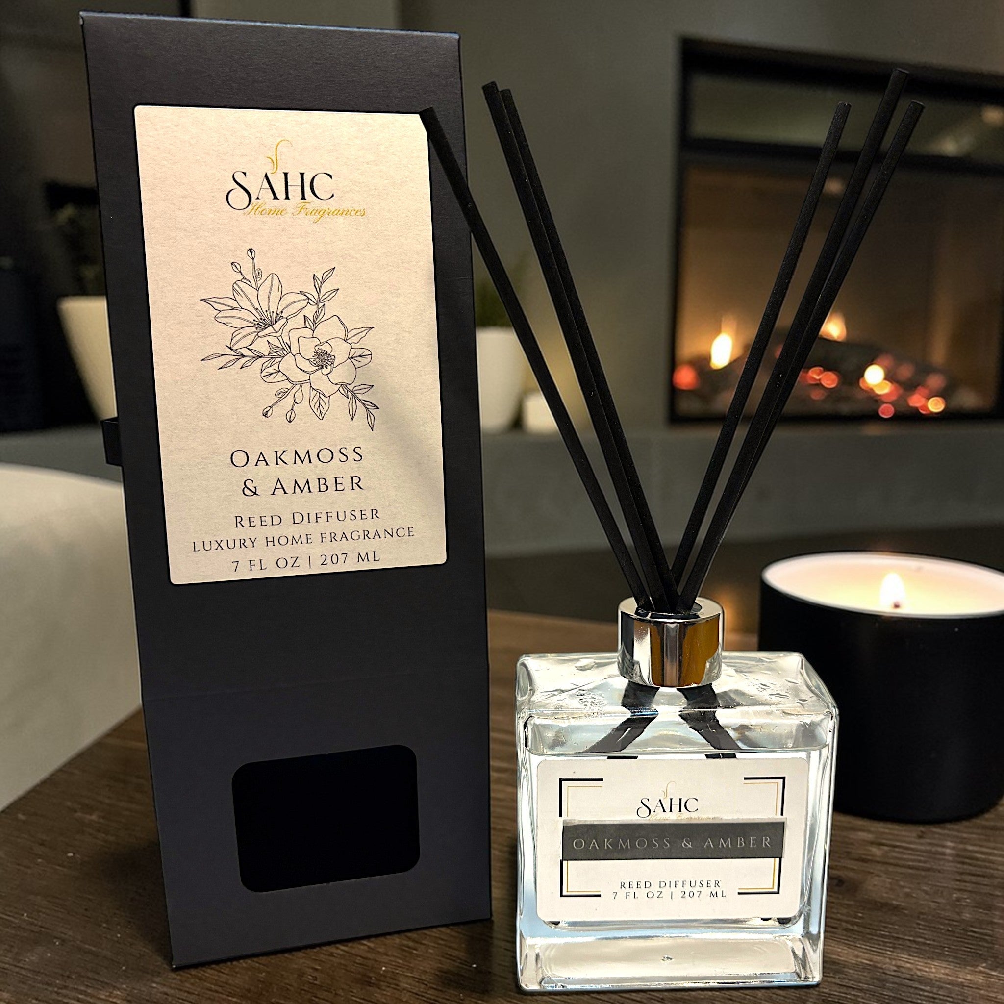 Oakmoss & Amber | Reed Diffuser-1