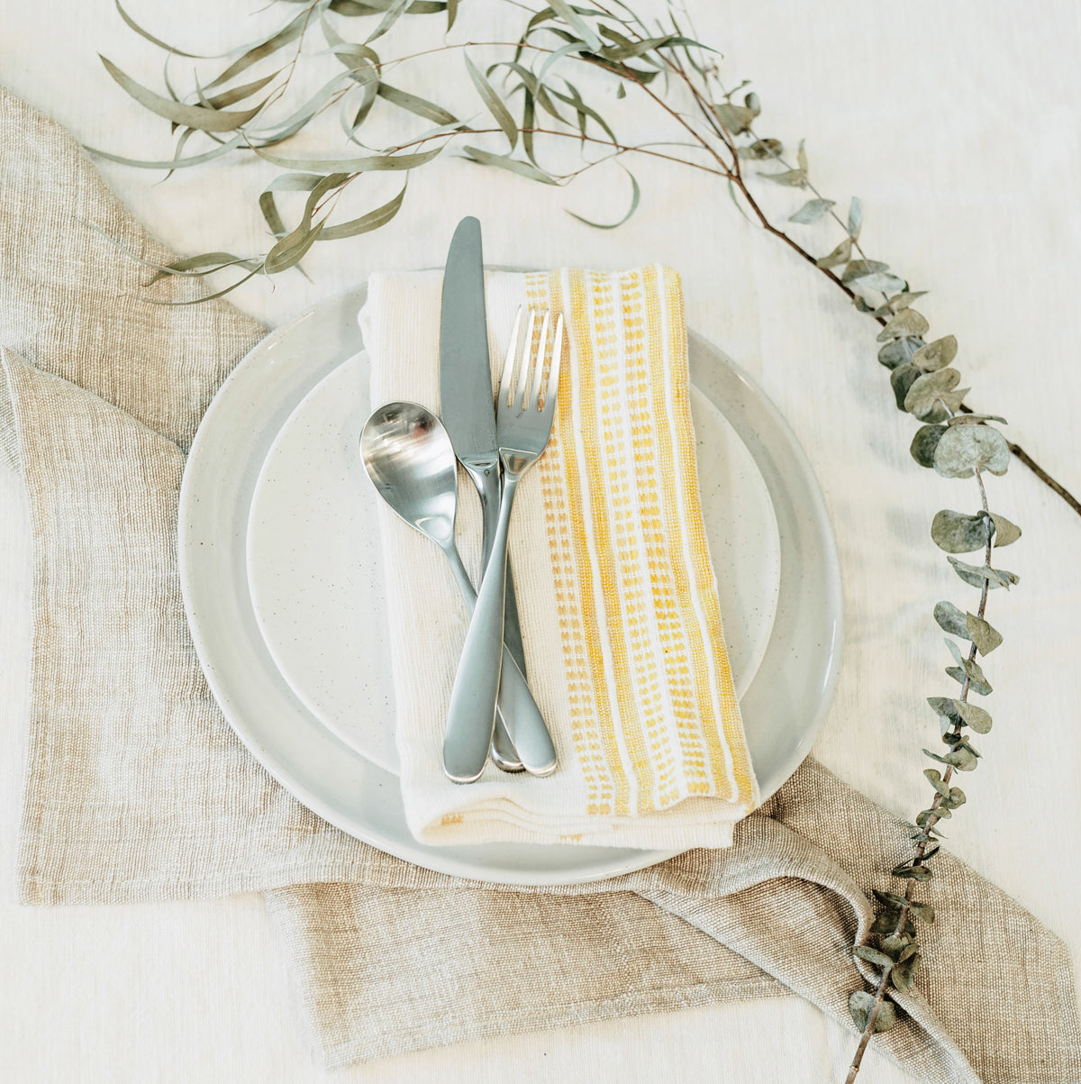 Aden Cotton Dinner Napkin-12