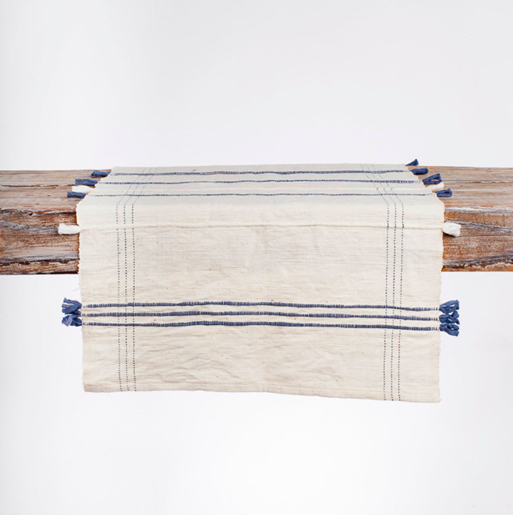 Ribbons Cotton Table Runner-0