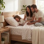 DaDa Bedding Romantic Coquette Floral Cotton Sheet Set