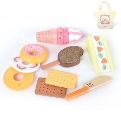 Wooden Pretend Play Food