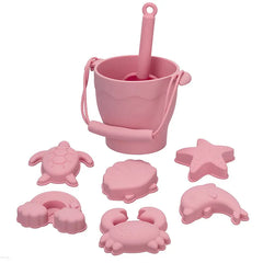 8 pcs set beach toys in food grade silicone