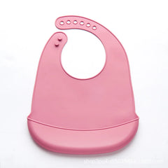 Baby Silicone Bib for Babies with Pocket
