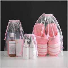 Transparent Organizer Bag Cartoon