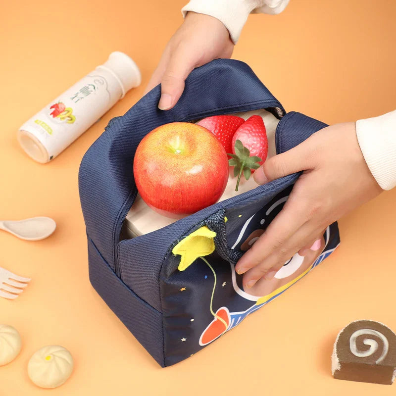 Thermal Lunch Box with 3D details