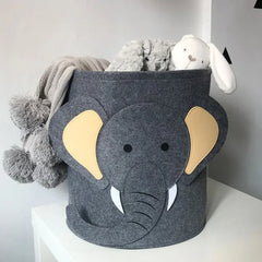 Storage Bin with Animals