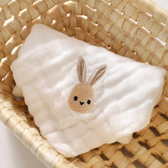 6 Layer Cotton Embroidered Baby Burp Cloth