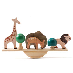 Montessori Wooden Toy Stacking&Threading