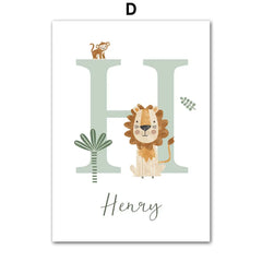 Decorative Picture "Jungle Animals"