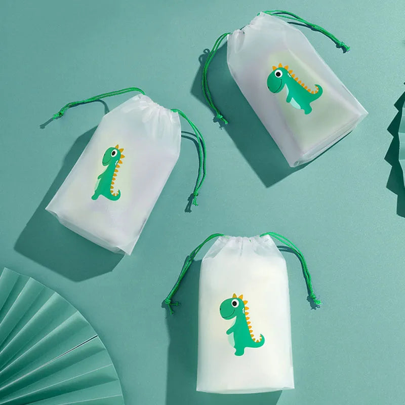 Transparent Organizer Bag Cartoon