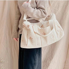 Diaper Bag with Shoulder Strap and Pockets