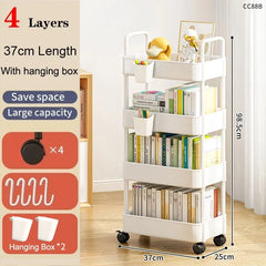 Storage Organizer with wheels For Children