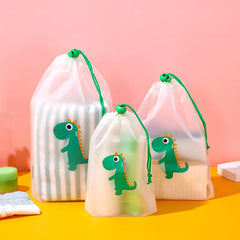 Transparent Organizer Bag Cartoon