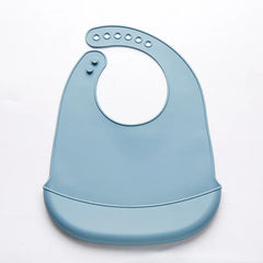 Baby Silicone Bib for Babies with Pocket