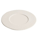 Sesame Point Artisanal Flat Plate Collection – Minimalist Textured Fine China-4